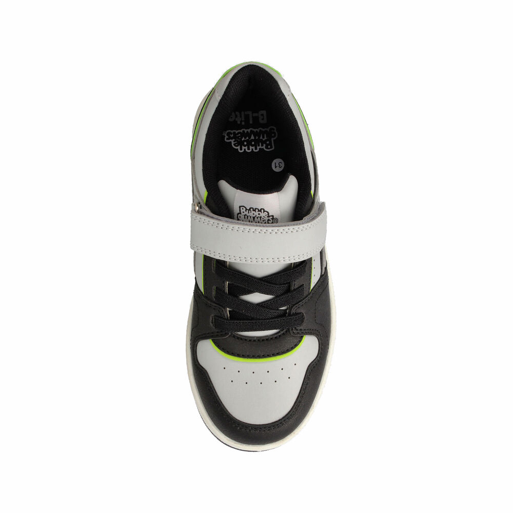 Zapatilla Ni&ntilde;o Bubblegummers Arnie Gris Claro - Blanco image number 3.0